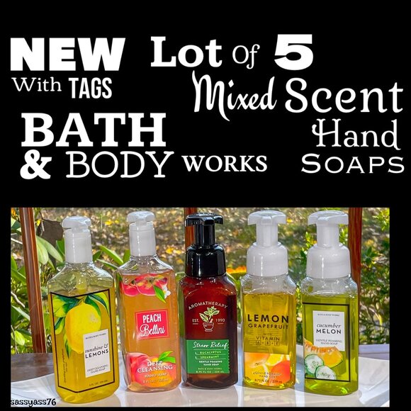 Bath & Body Works Other - ▪️NWT▪️BATH & BODY WORKS▪️Lot of Five (5) Mixed/Multi-Scent Hand Soaps